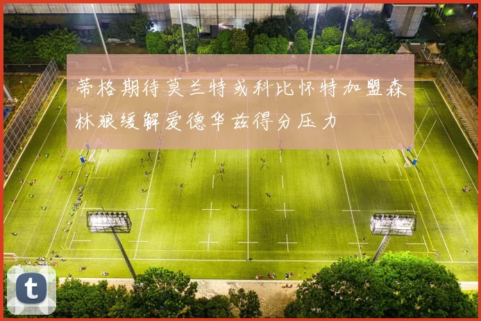 蒂格期待莫兰特或科比怀特加盟森林狼缓解爱德华兹得分压力