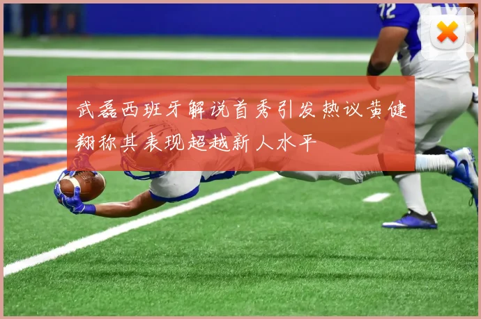 武磊西班牙解说首秀引发热议黄健翔称其表现超越新人水平